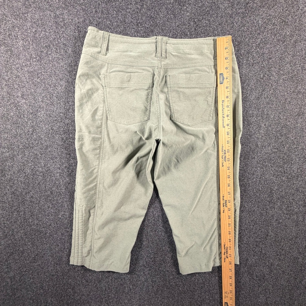 KUHL Splash Capri Pants Womens 6 Sage Green Hiking Outdoor Performance Cropped - Picture 6 of 16